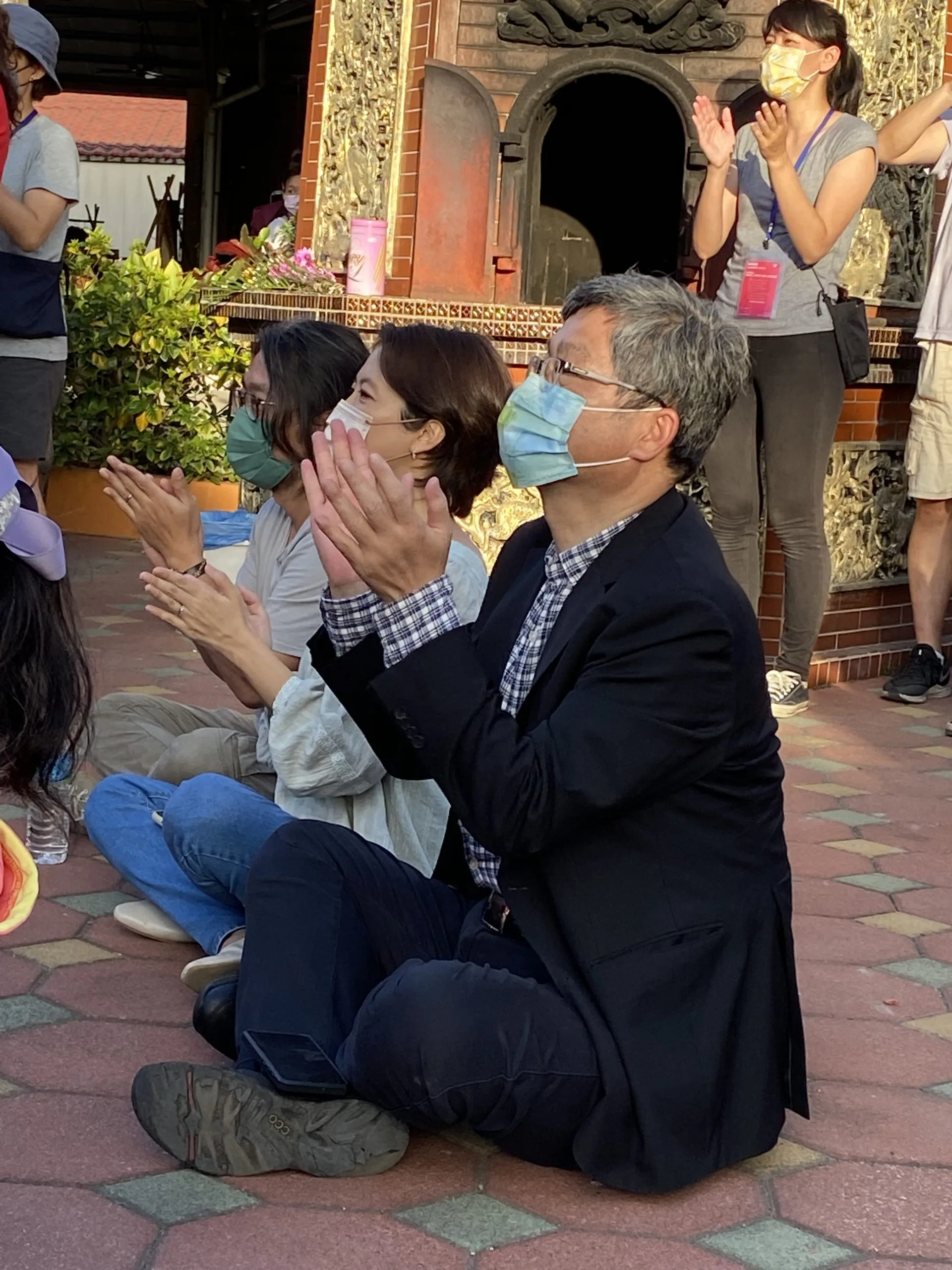 客委會主委楊長鎮邀請大家一定要來六堆，體驗六堆庄頭劇場，感受庄頭劇場的美麗。