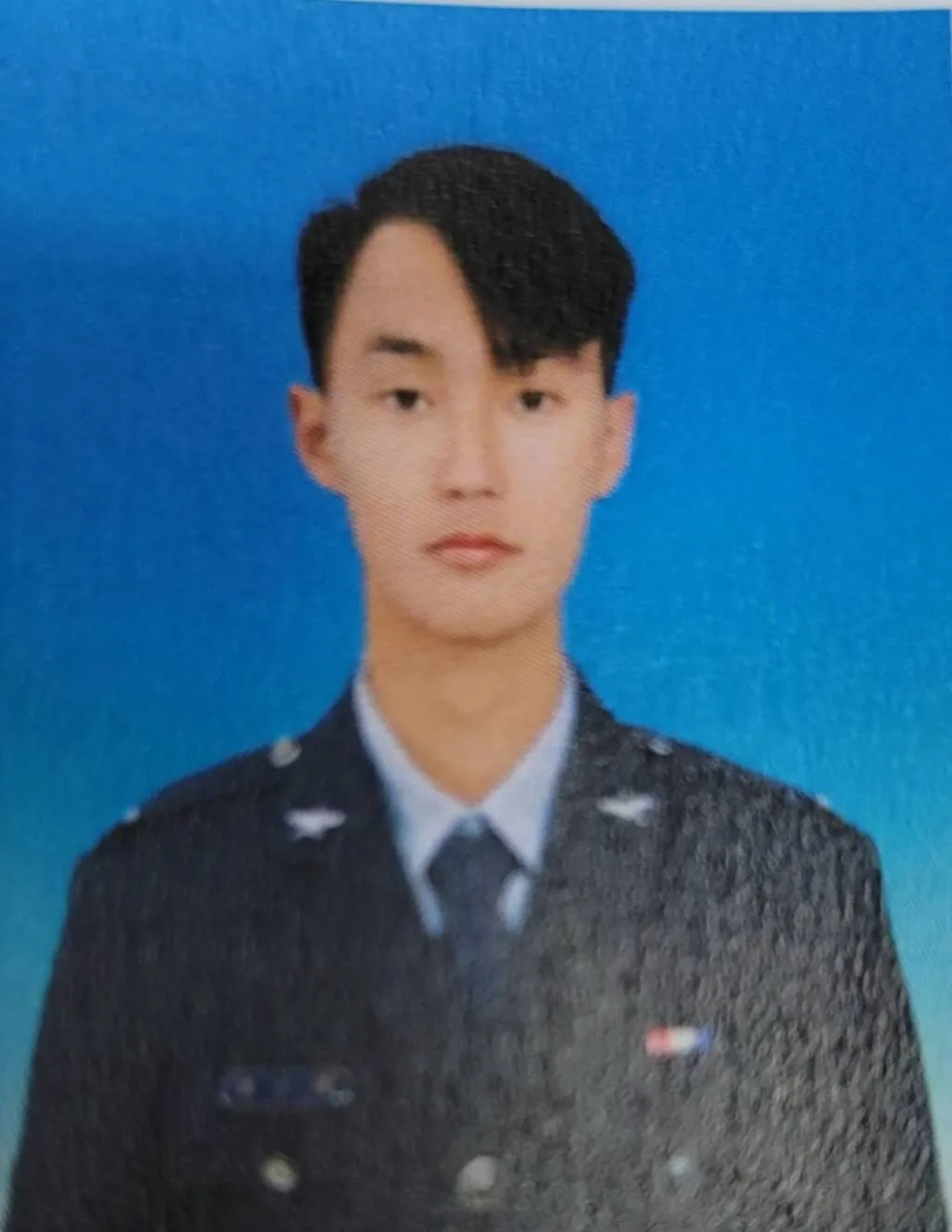 殉職的徐大鈞少尉。空軍司令部提供
