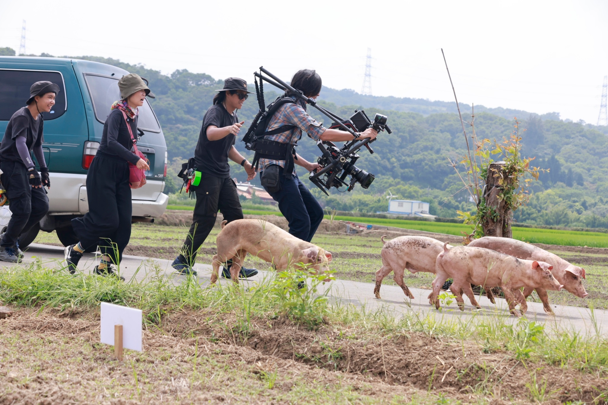 劇組公開拍片幕後花絮。公視提供