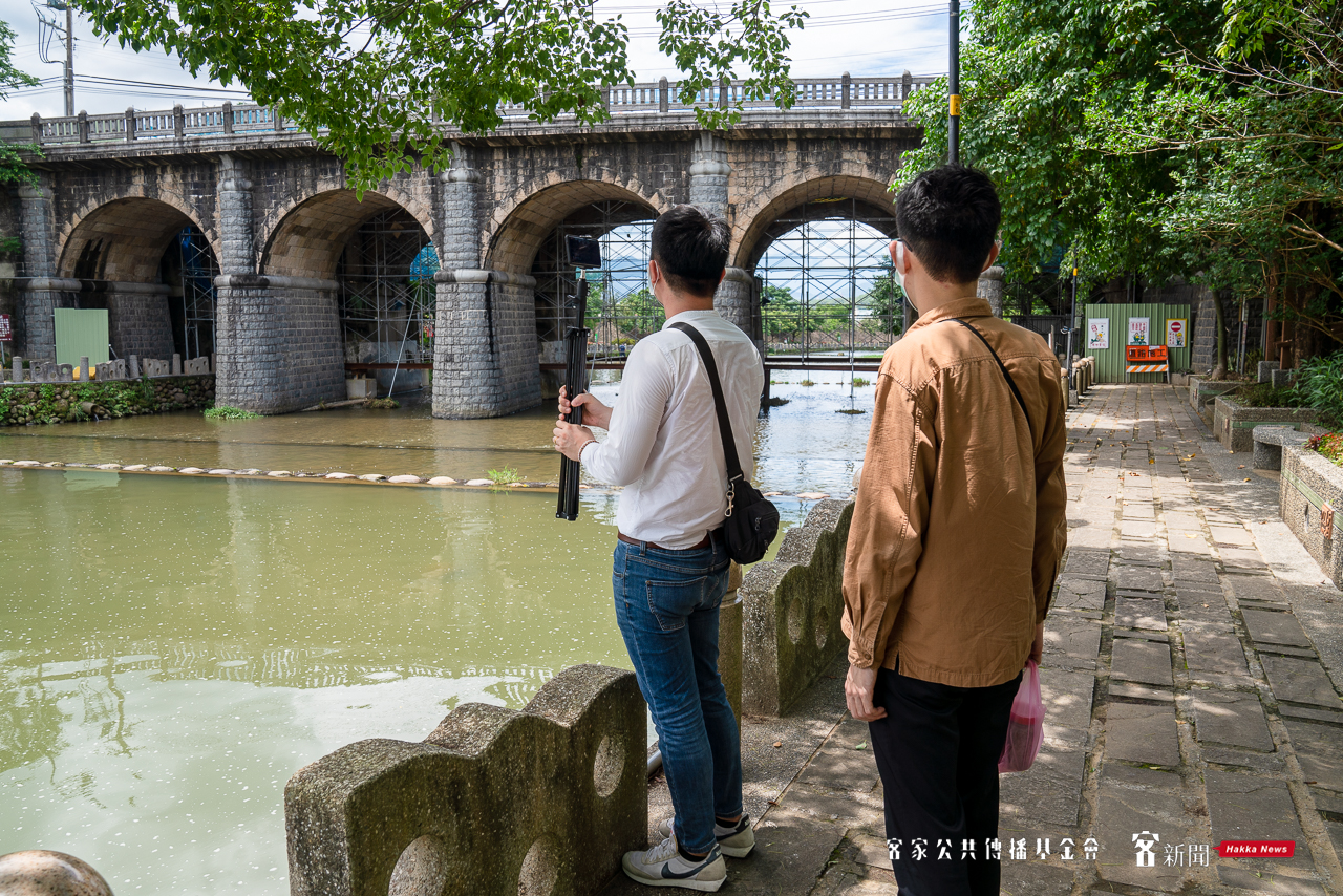 台三線景點，東安古橋、牛欄河親水公園。范修語攝
