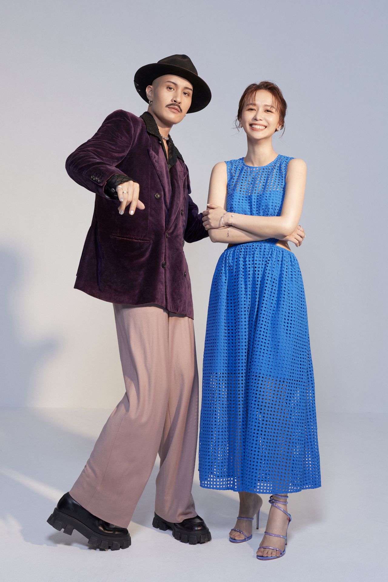 陳明珠與黃宣擔任金曲33星光大道主持人形象照曝光!台視提供