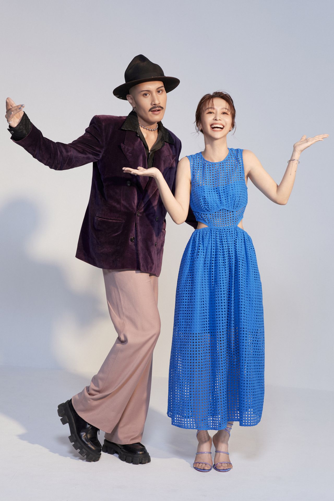 陳明珠與黃宣擔任金曲33星光大道主持人形象照曝光!台視提供