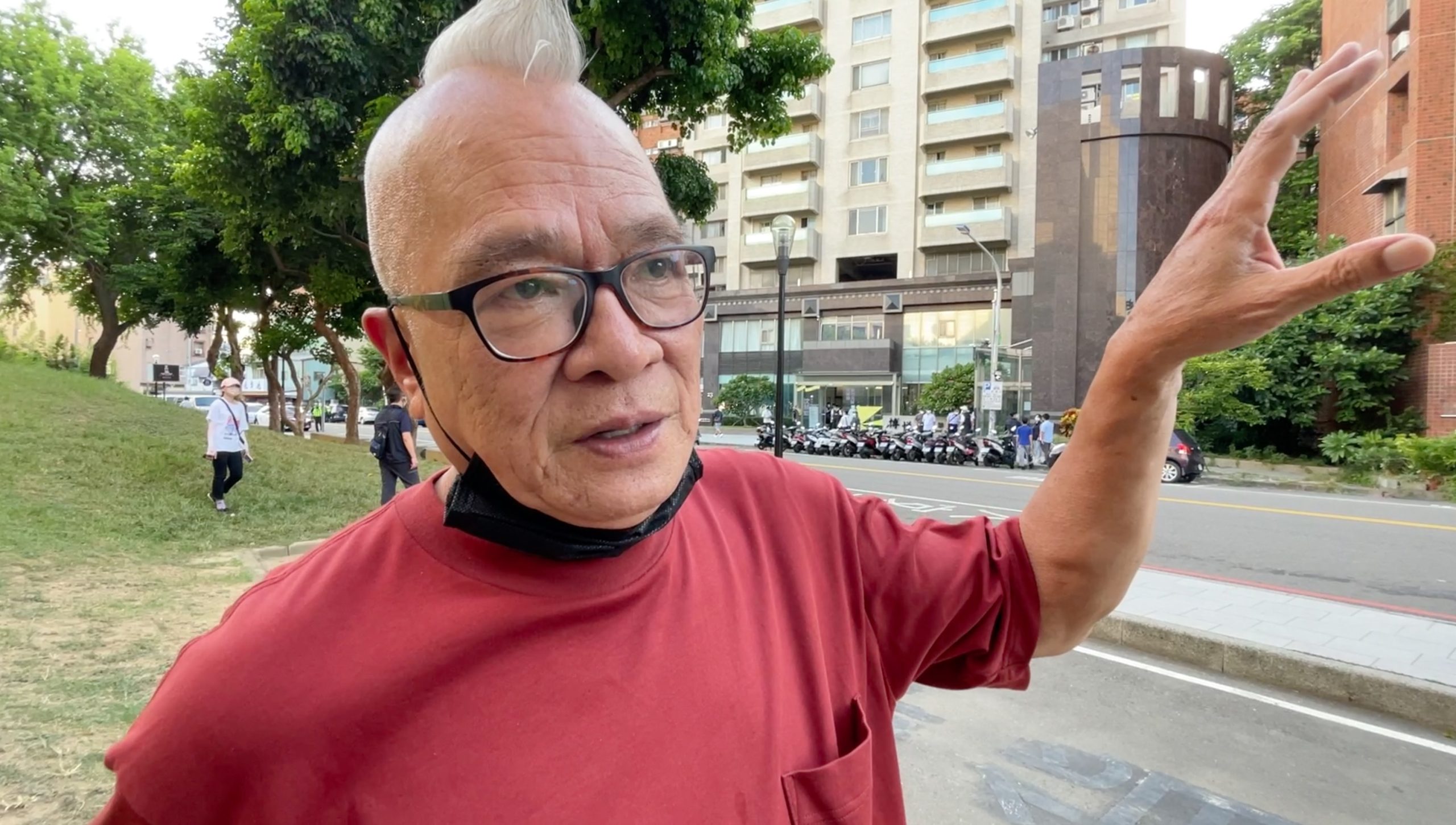 陳永淘表示這是他首次登上總統府音樂會，也是首度嘗試與國樂團合作，未來可能會多嘗試這類的表現方式。莊勝鴻攝