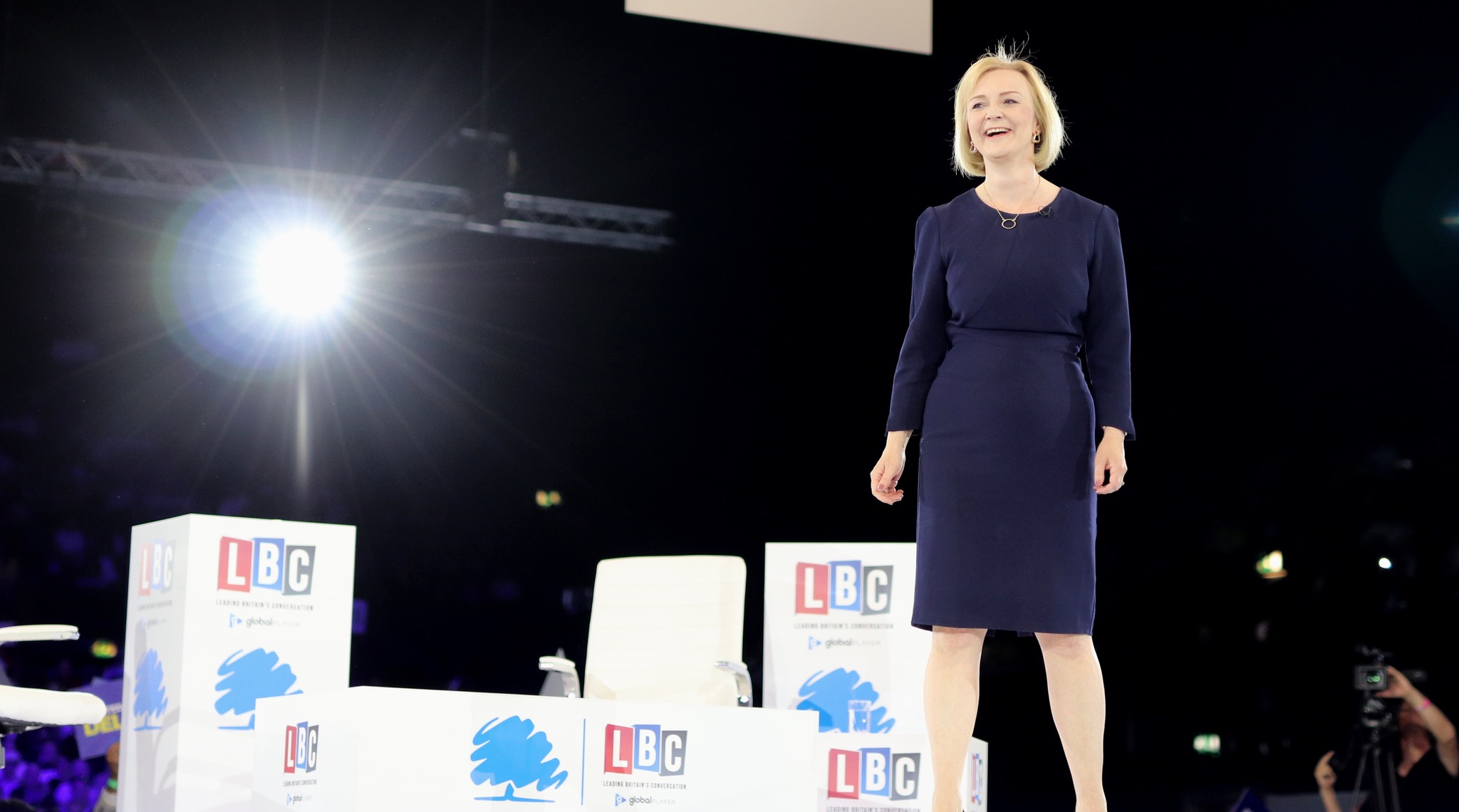 英國外相特拉斯5日於保守黨黨魁選舉中出線,將擔任英國下任首相,也是英國史上第3位女性首相。(圖取自facebook.com/LizTrussMP)