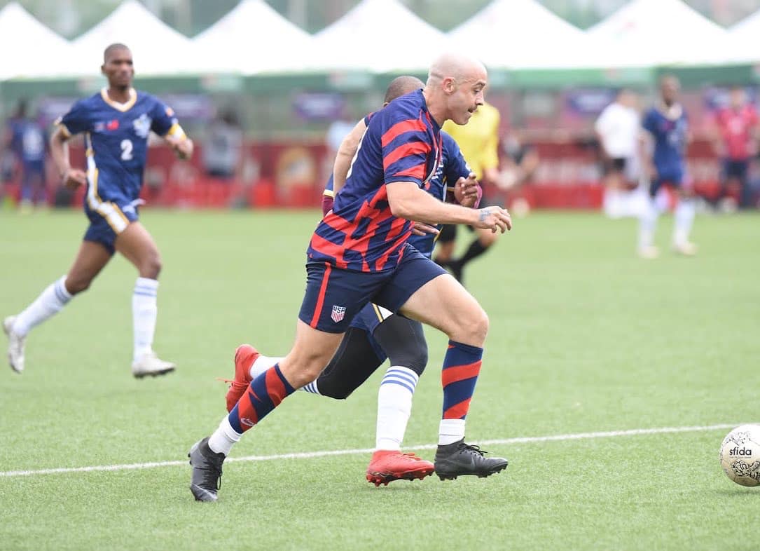 友誼賽來自歐、亞、非、美各國隊伍在場上一較高下。World Cup Taiwan提供