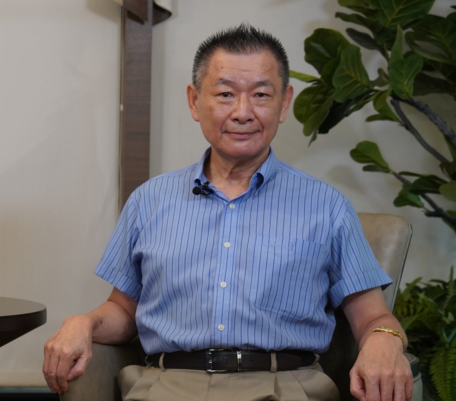 羅台生分享,當一位領者除了帶人要帶心外,還要學會尊敬。客傳會提供
