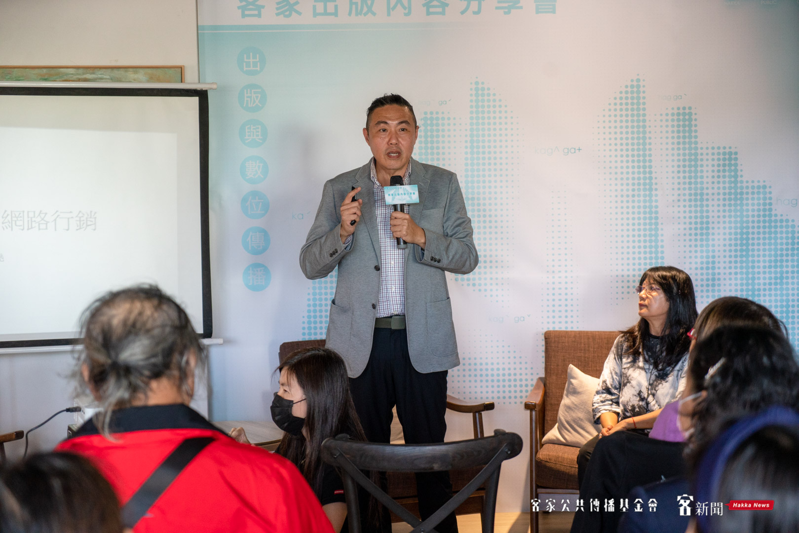 城邦媒體協理祝本堯分享網路行銷經驗。范修語攝