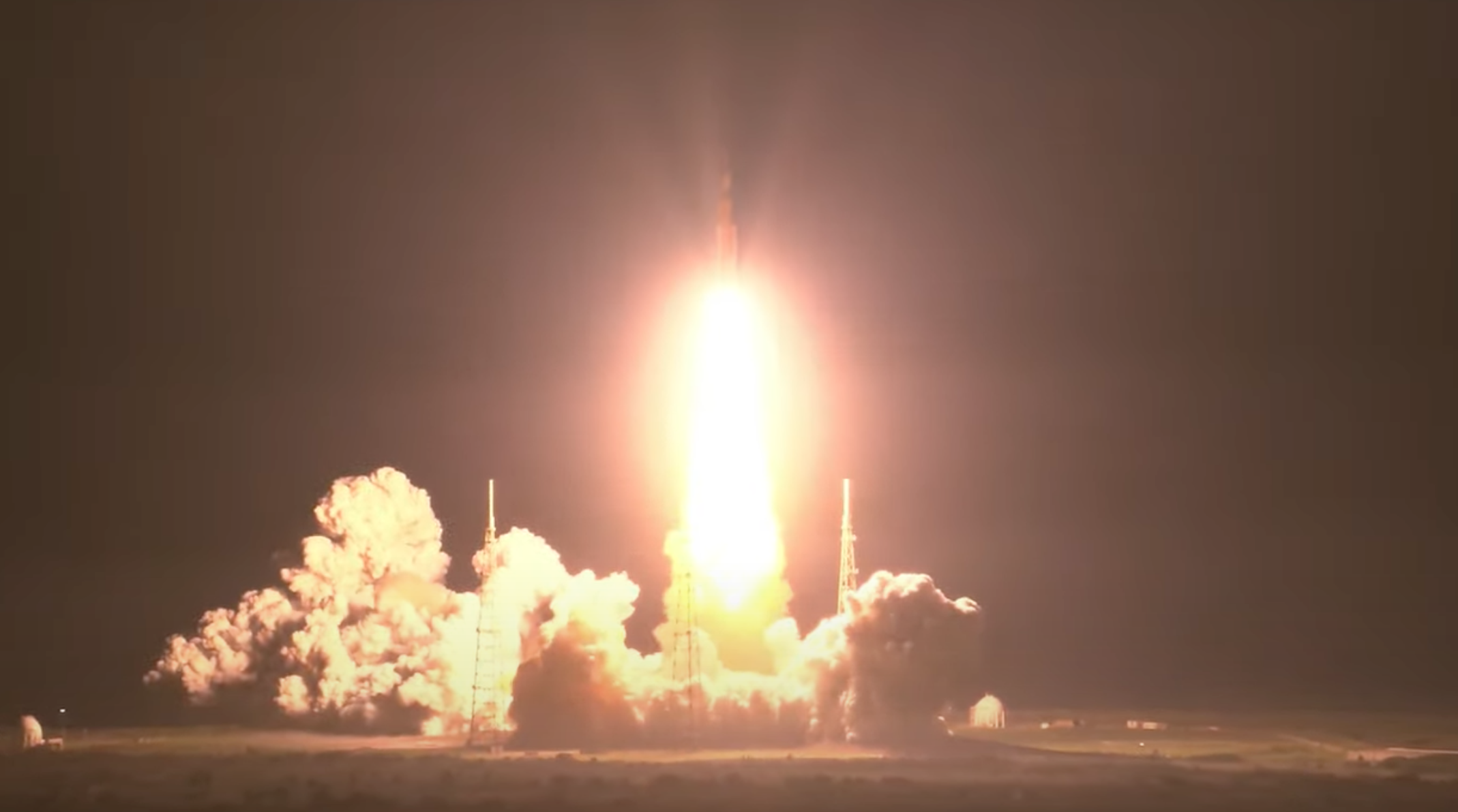 阿提米絲一號升空。翻攝NASA YT