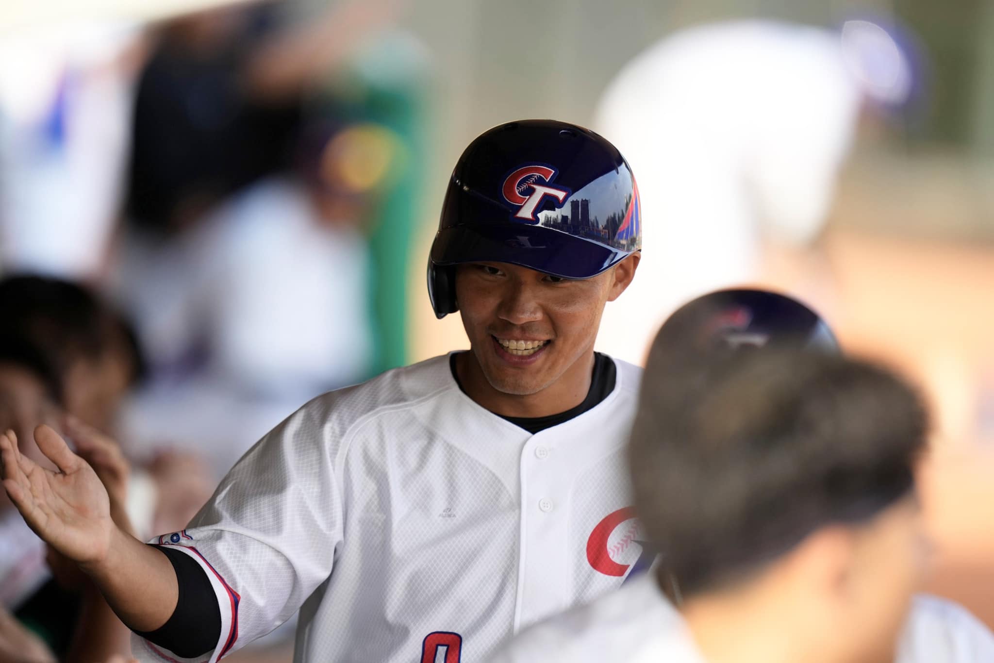 台灣隊選手王柏融。翻攝王柏融FB粉專