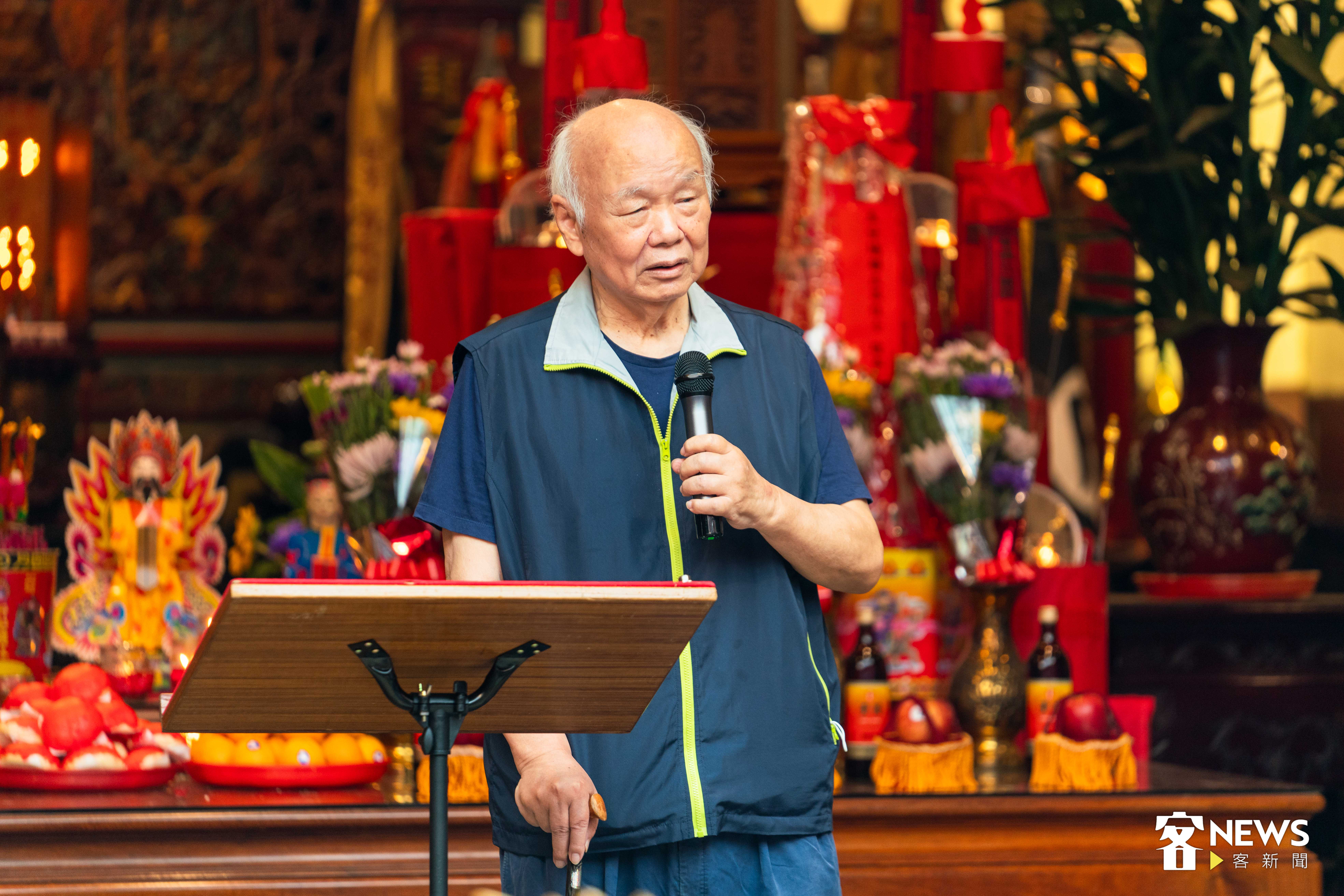 義民廟董事長林光華說,義民廟不僅是台灣第一個忠烈祠,也是不分族群的祖先。李台源攝