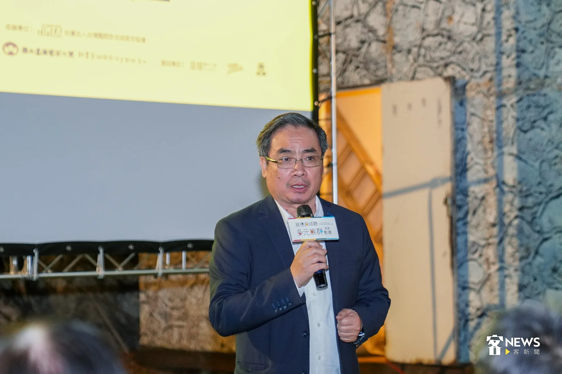 客傳會董事長陳邦畛（陳板），資料照。洪藝晅攝