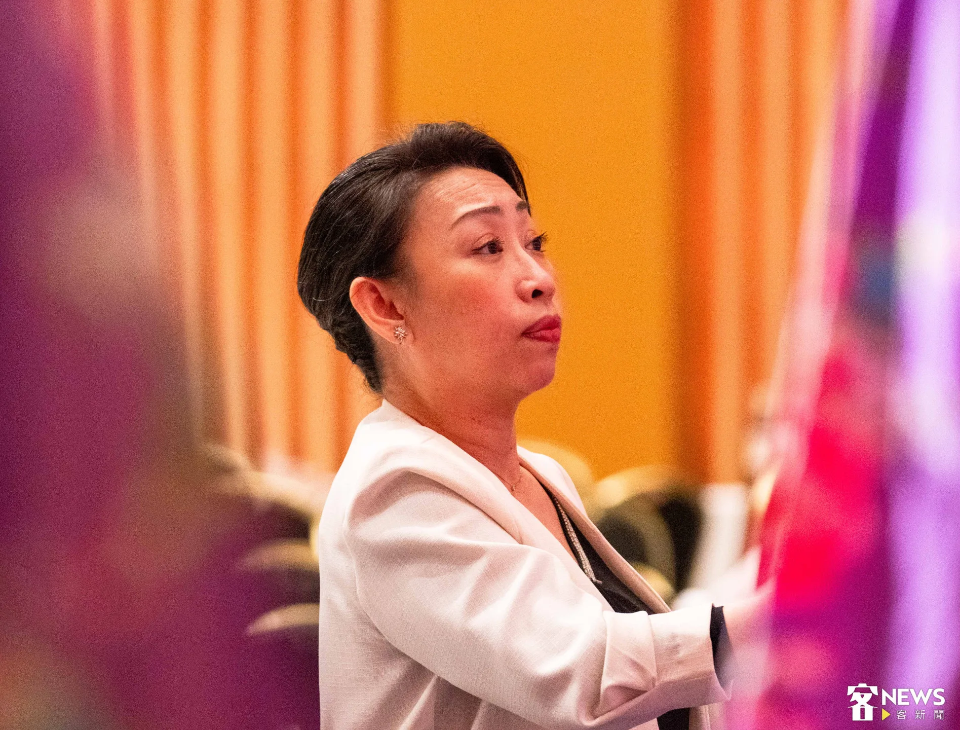 指揮彭孟賢團長帶領國客兒於日本唱出客家的聲音。朱愷元攝