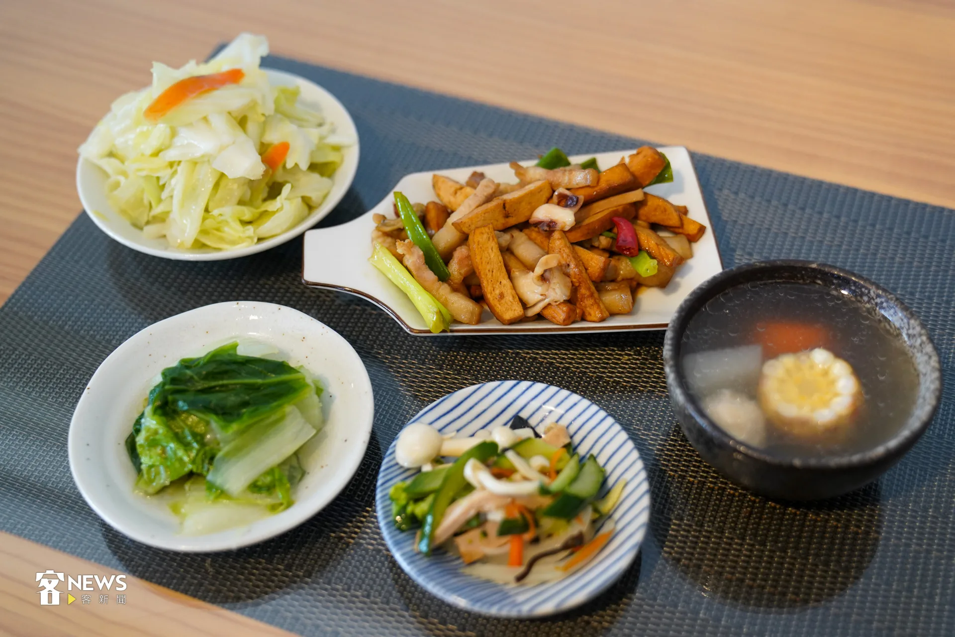 許多饕客評論，徐媽媽做的餐點十分家常、溫馨。洪藝晅攝