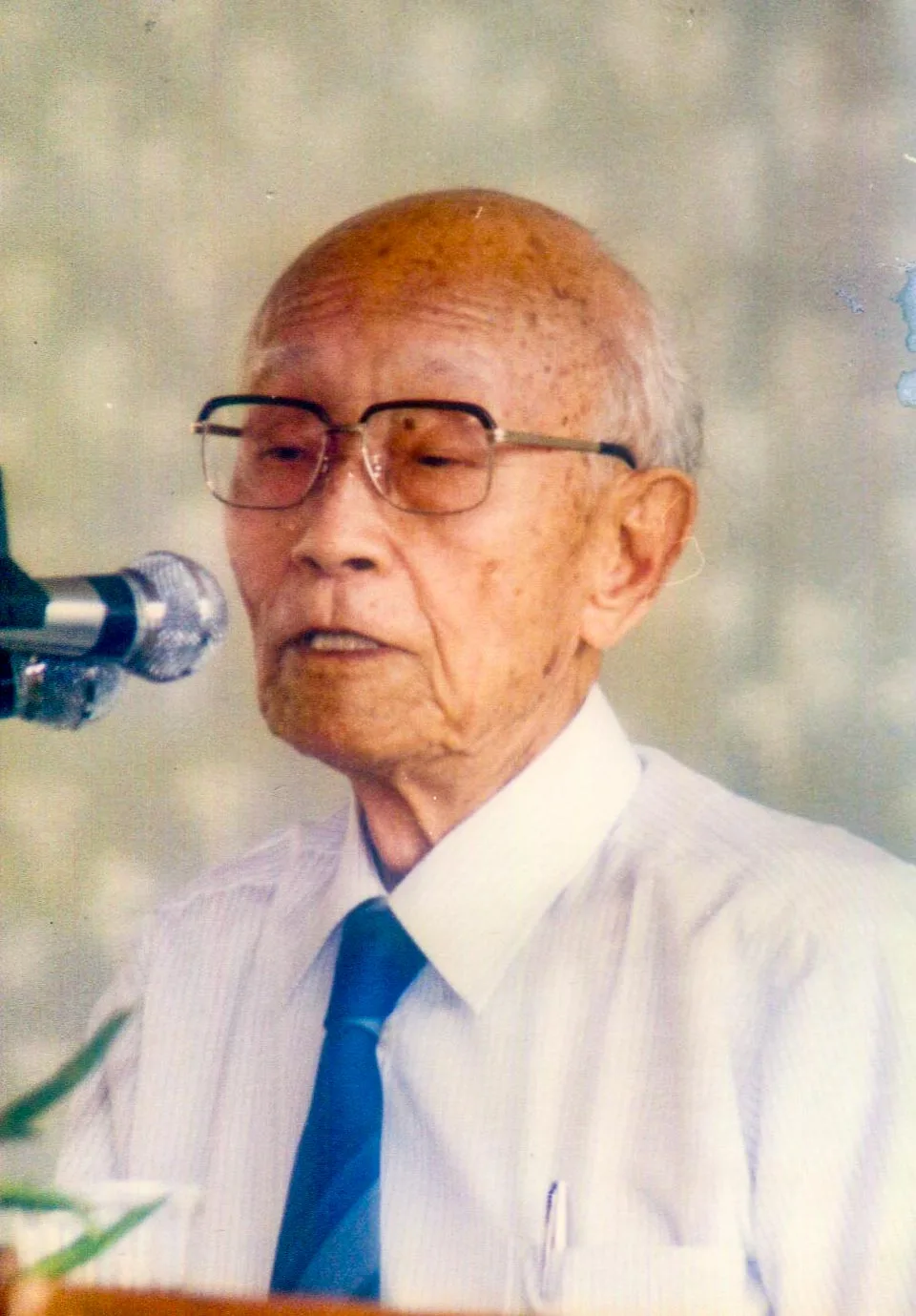 黃運金是留日律師,因參加首屆苗栗縣長選舉,成為苗栗縣黃派掌門人,後曾連任多屆省議員,活到百歲高齡。何來美攝