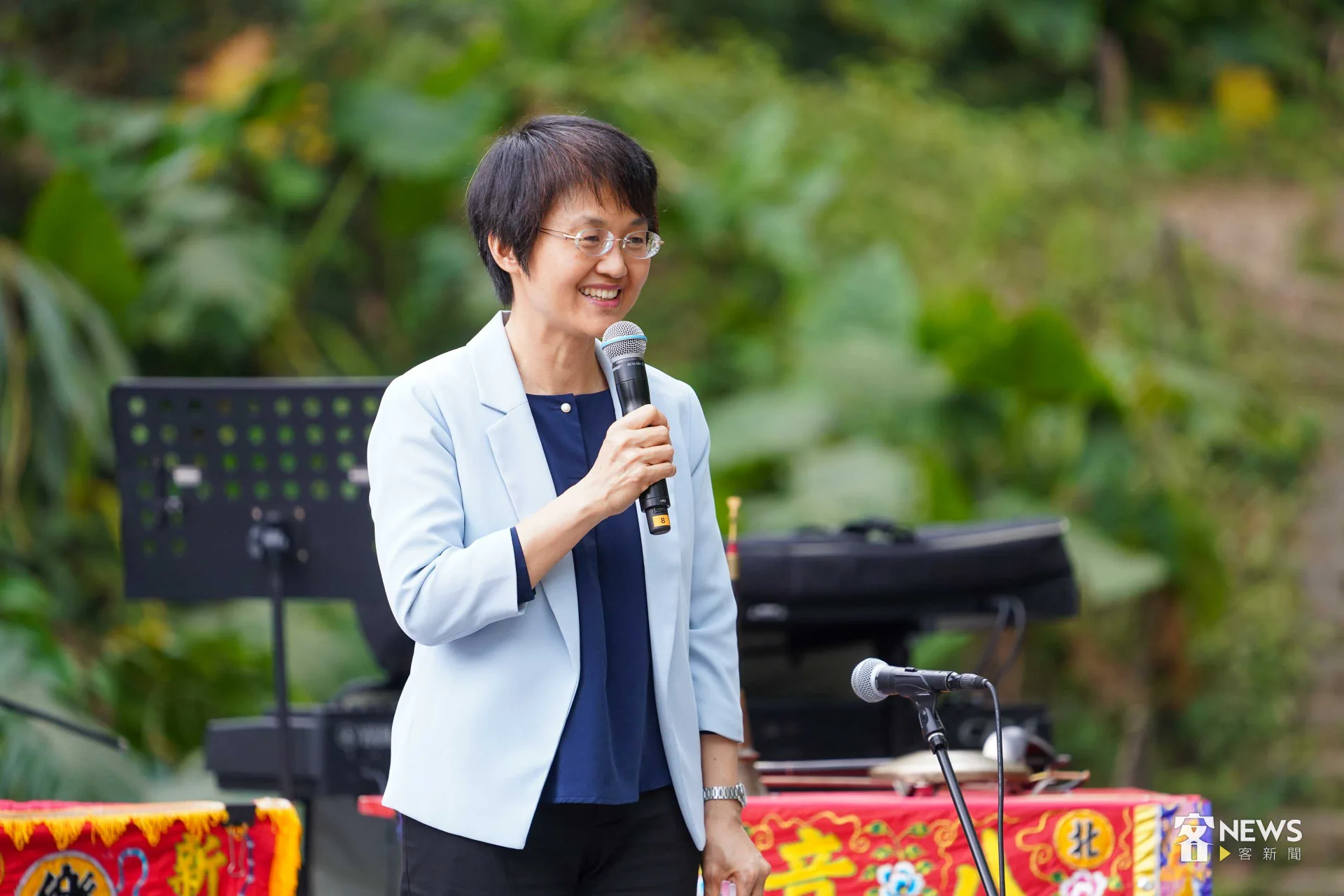 客委會主委古秀妃。李台源攝