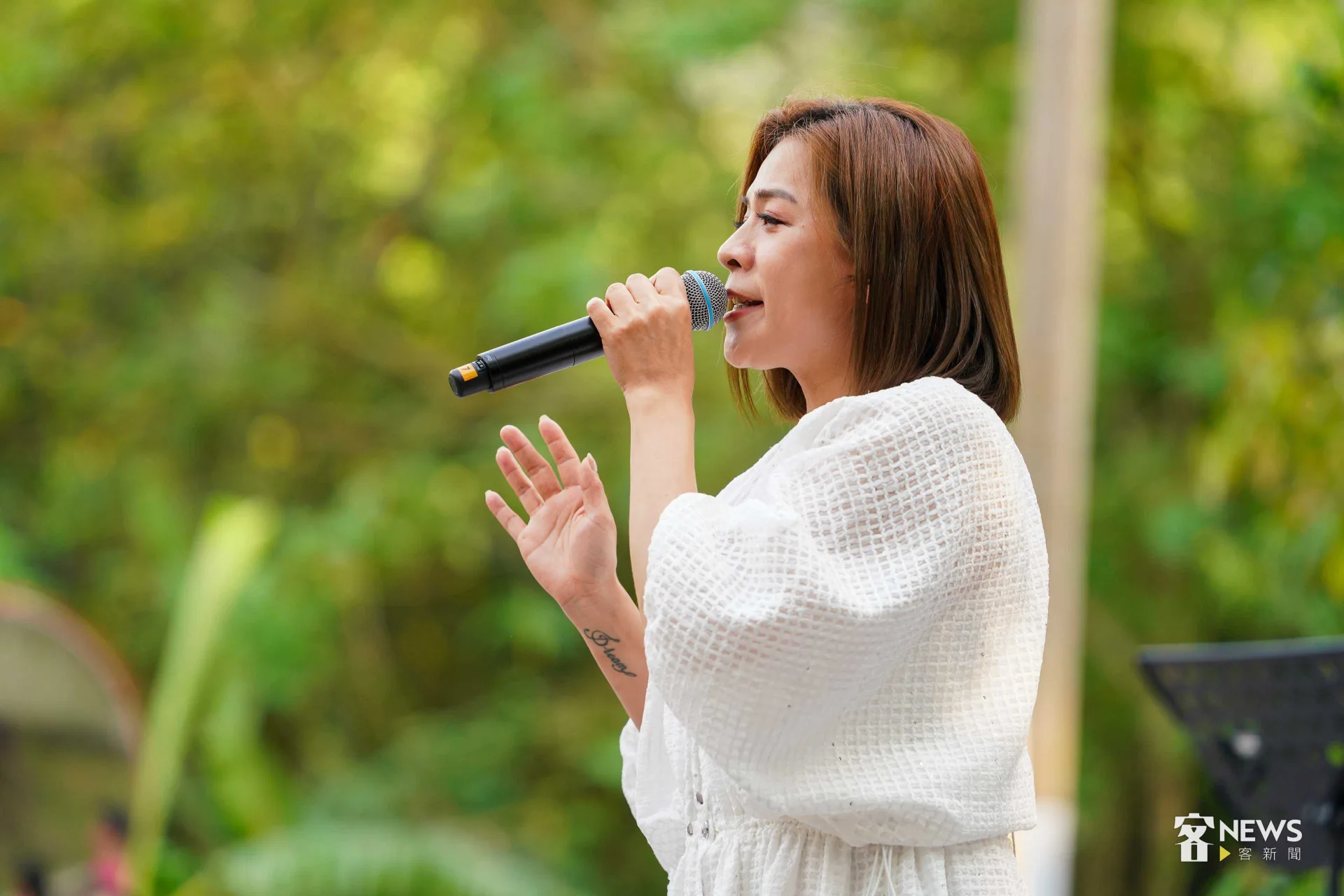 搖滾天后江美琪。李台源攝