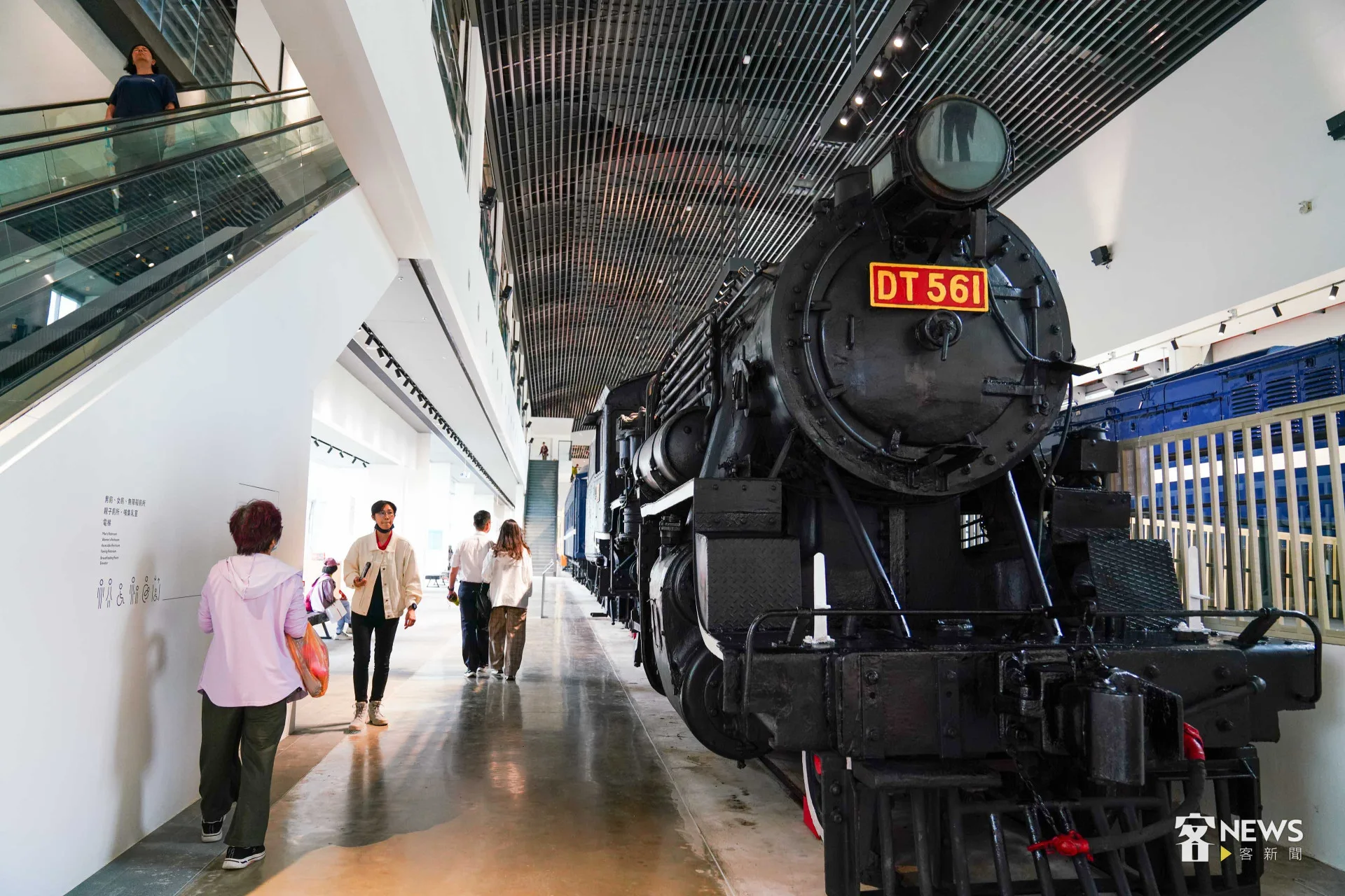 全世界僅存的DT561蒸汽車頭。李台源攝