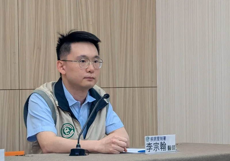 防疫醫師李宗翰。中央社