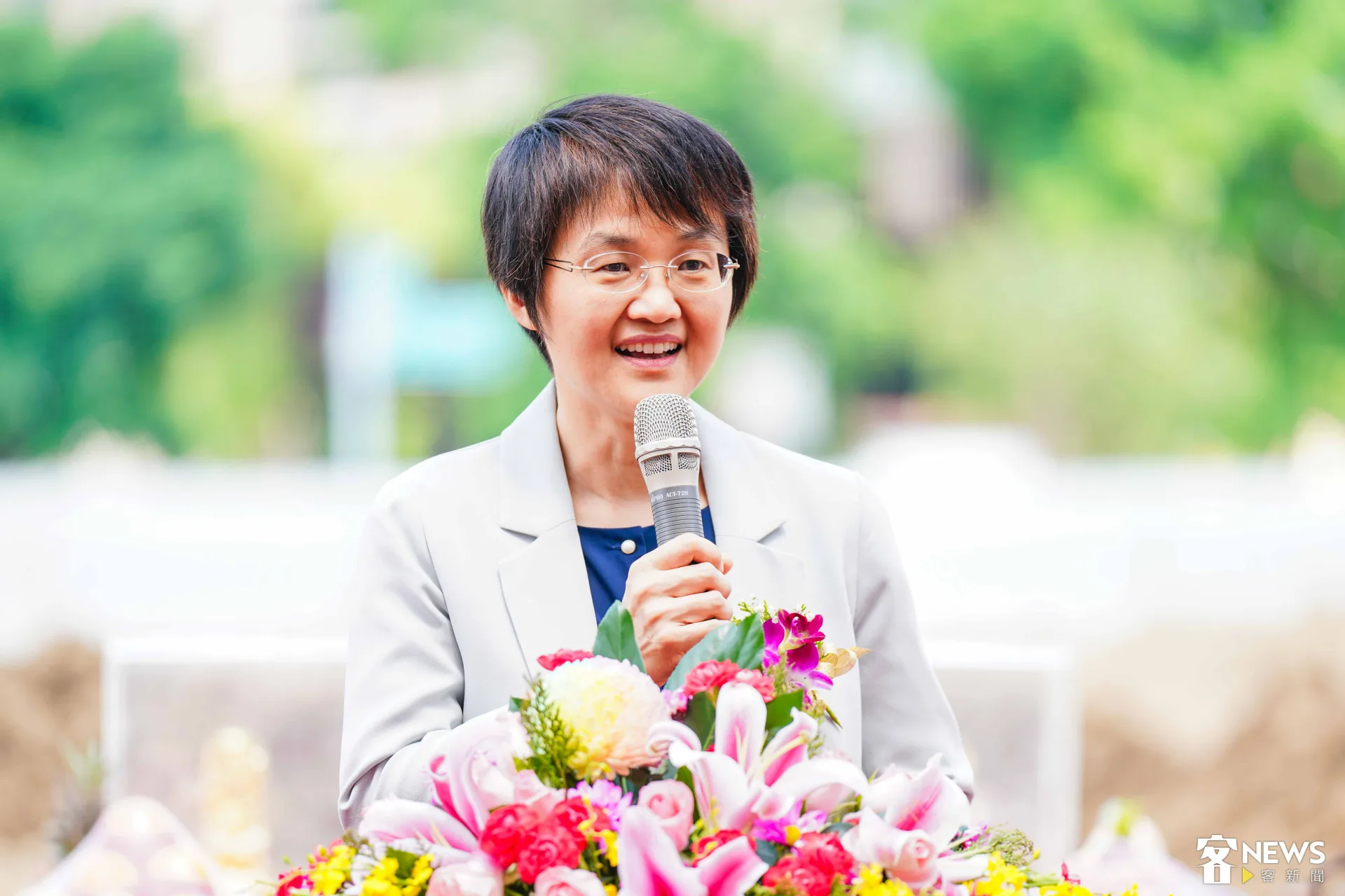 古秀妃主委強調延續這項政策,是因為大禾埕是開放式、多功能的建築,他也能滿足鄉親多方面的需求。朱愷元攝