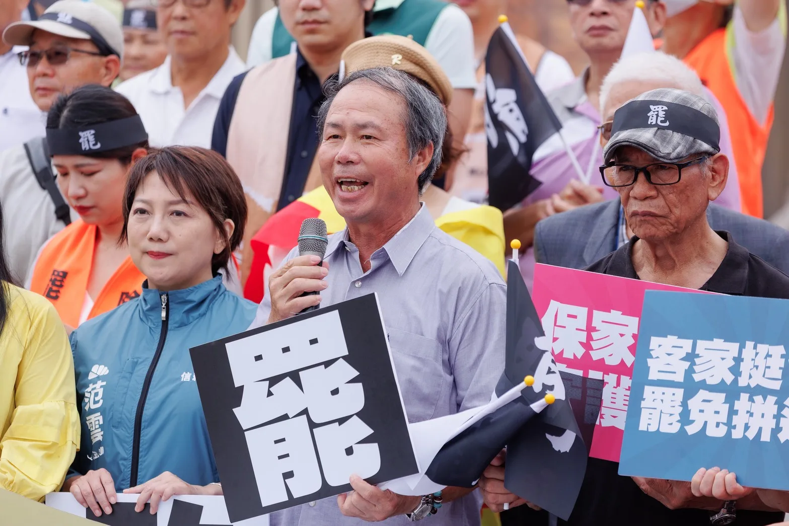 台灣客家聯盟理事長黃仁杼表示,每位連署者都是為台灣打拚奉獻的「現代新義民」。台灣客家聯盟協會提供