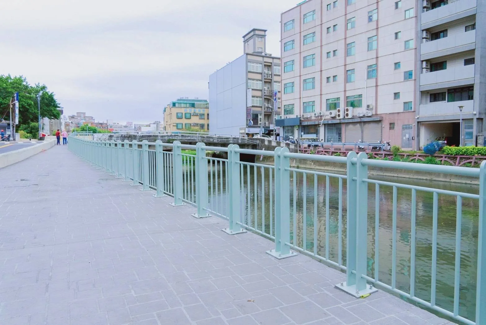 竹北改善豆子埔溪橋梁,盼助行走安全促城市美學。竹北市公所提供
