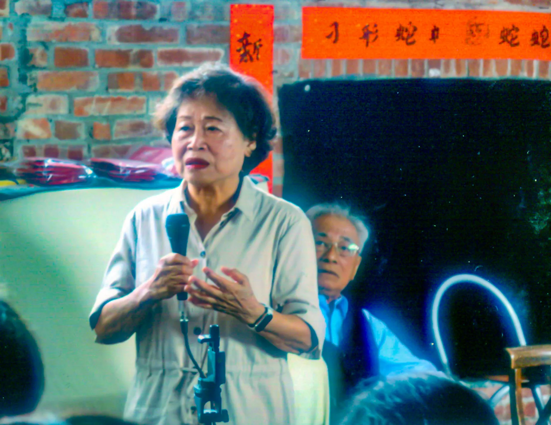 林海音的姪女林香惠（林汀烈女兒）說，姑姑林海音過世後，三千多件作品、文物曾寄放在她家，後經姑姑居住海外的4位兒女整理，已無償捐贈給台灣文學館典藏。何來美攝