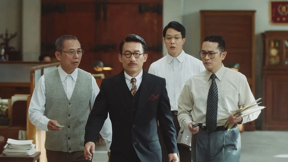 范姜泰基參與演出客家戲劇《茶金》。翻攝戲劇片段