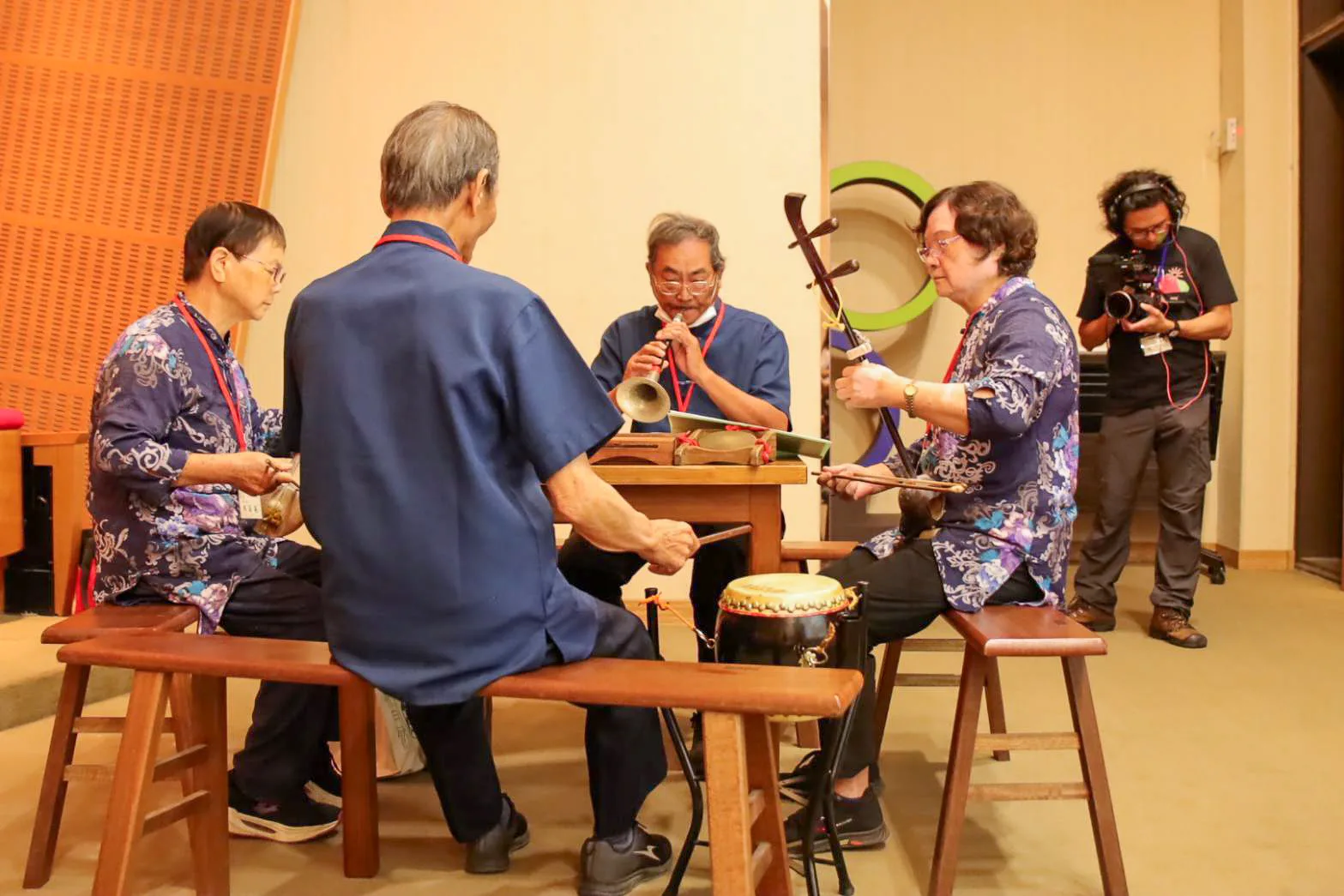 六堆資深客家八音四團齊聚演奏　盼延續珍貴無形文化資產