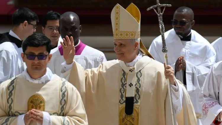 羅馬天主教宗良十四世18日就職。Vatican News