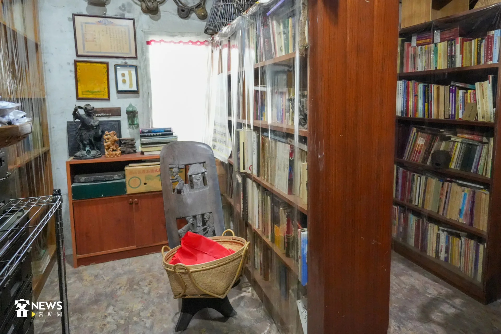 劉還月工作讀書的地方。蔡依璇攝