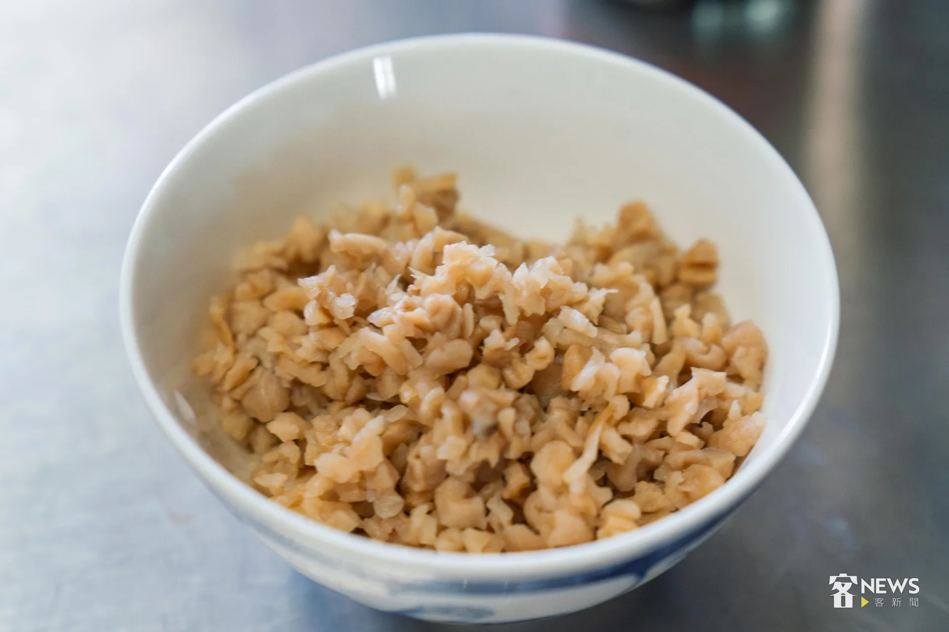 粄粽配料之一的「菜脯」。李台源攝