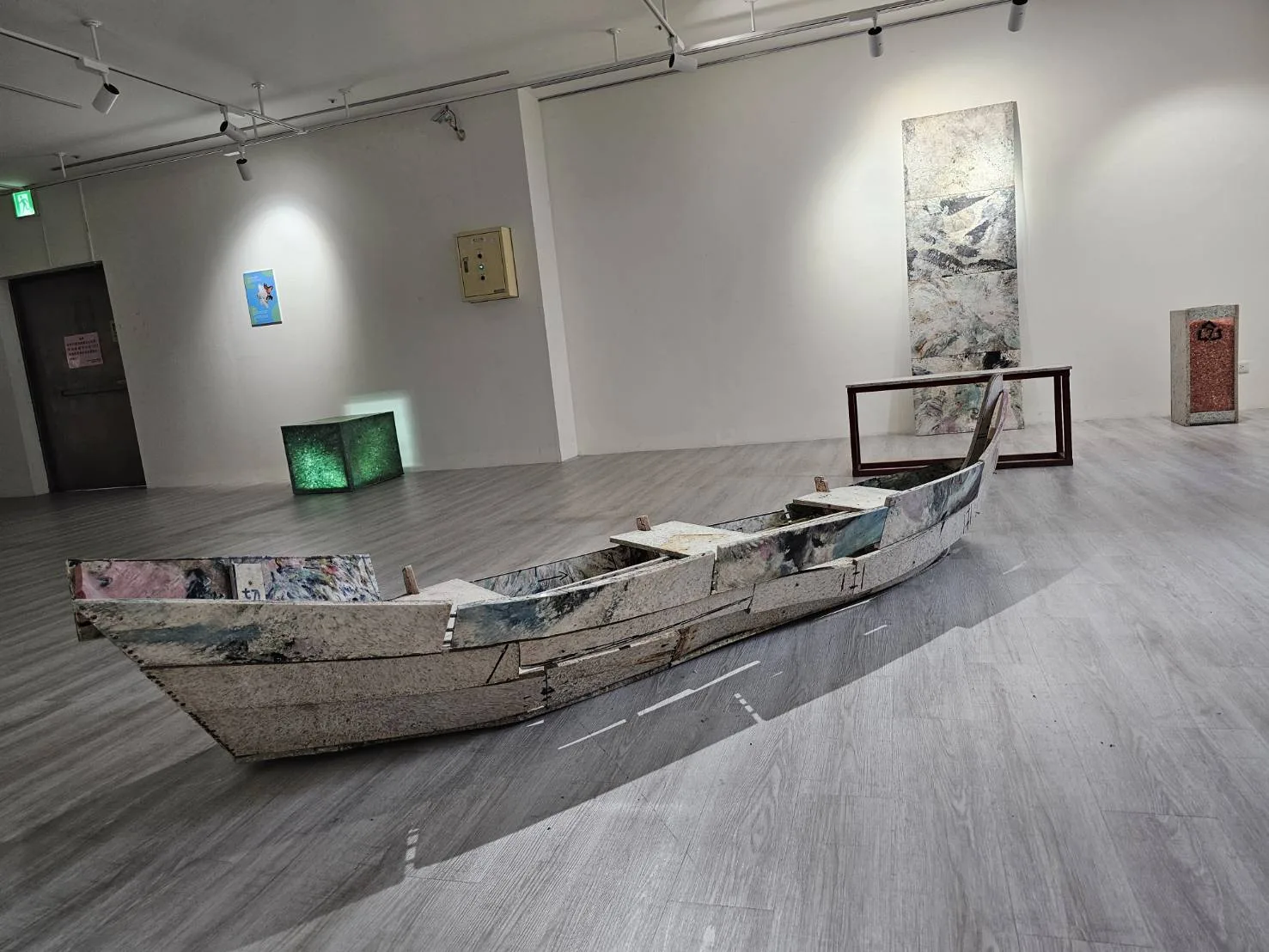 不垃圾場創辦人張楷翊作品《再生小舟》。台北市客家文化基金會提供