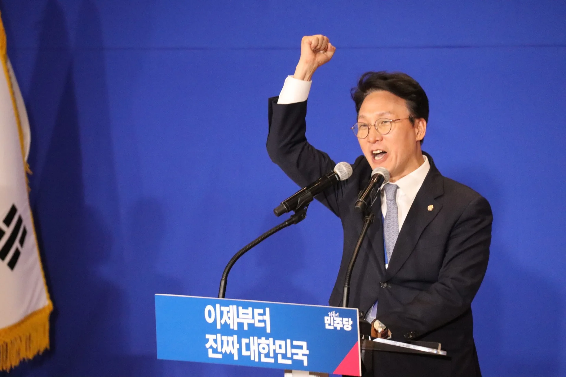 韓國準國務總理金民錫。翻攝金民錫ＦＢ