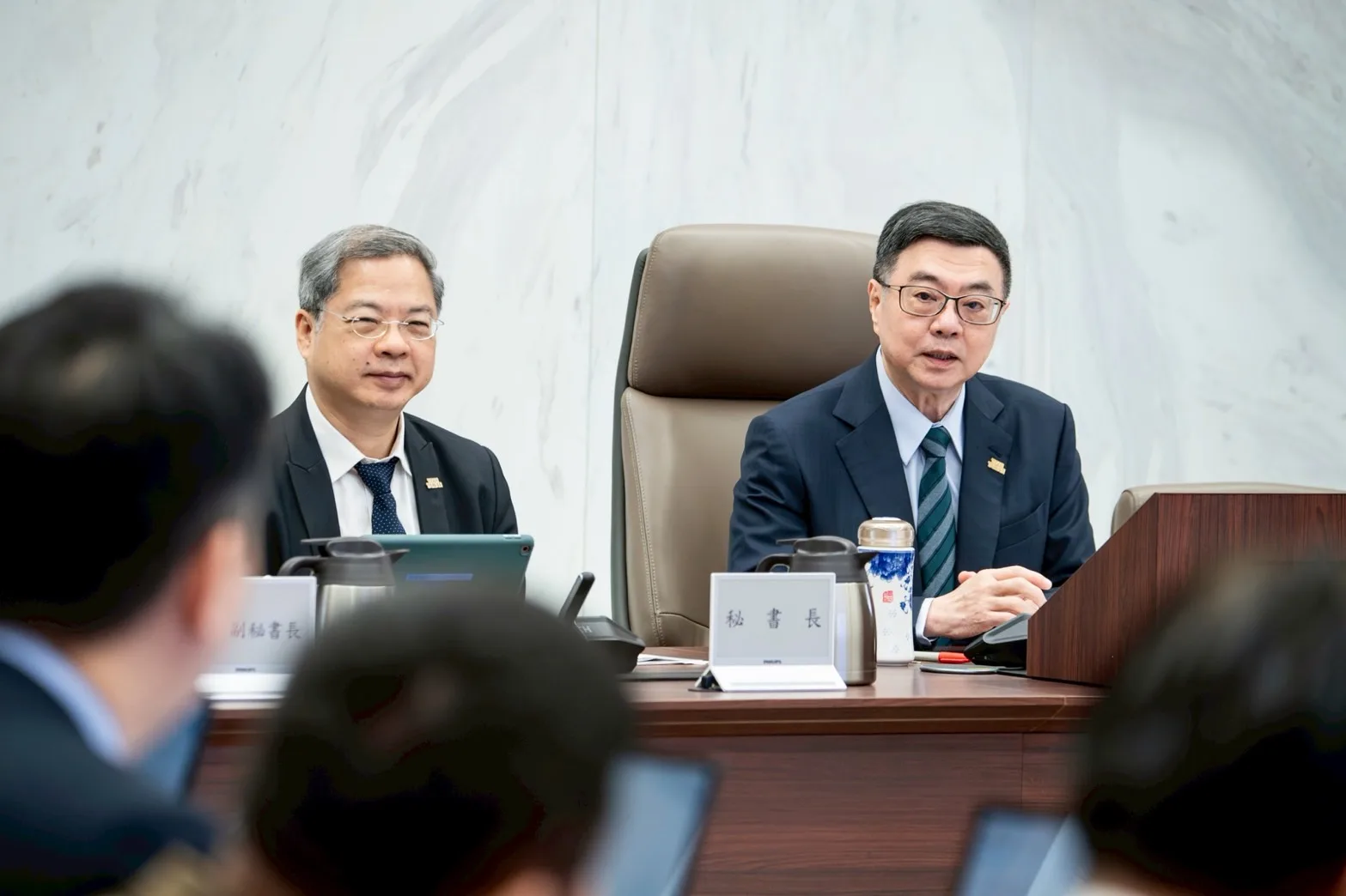 行政院長卓榮泰表示,請交通部與台鐵公司妥善回應地方迫切、比較關切的需求。行政院提供