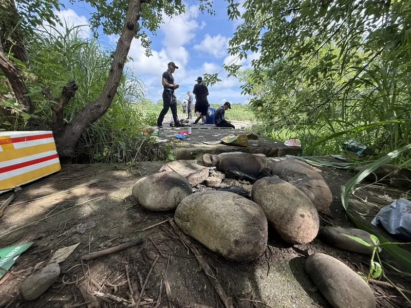 越南籍阮姓男移工8日傍晚和4名友人前往苗栗縣後龍溪烤肉，落水失蹤。中央社
