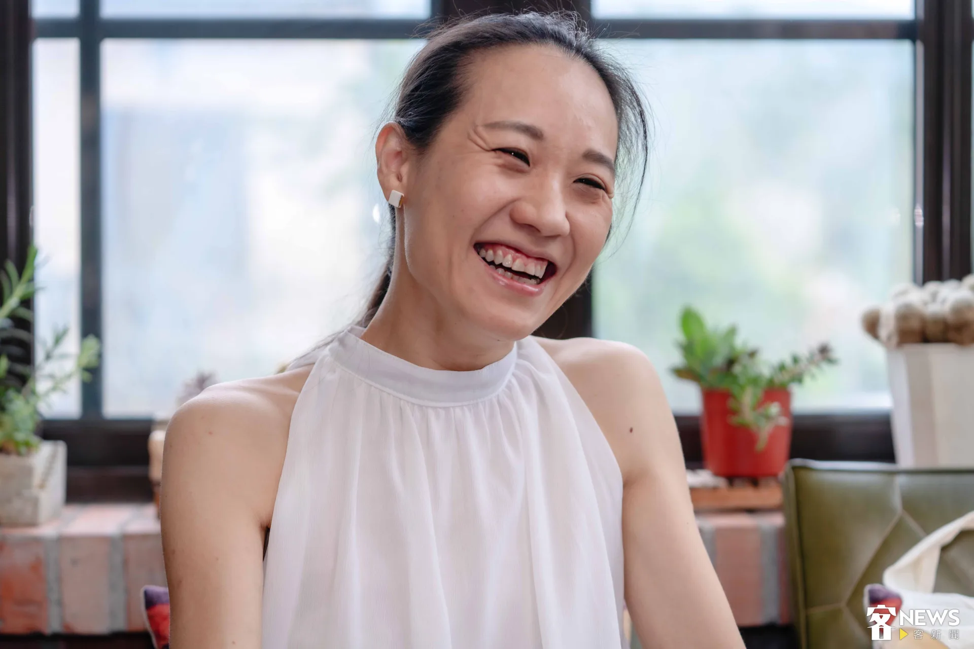 米莎笑說「日本樂手們超級會唱生祥的歌,而且和得超好!」。朱愷元攝