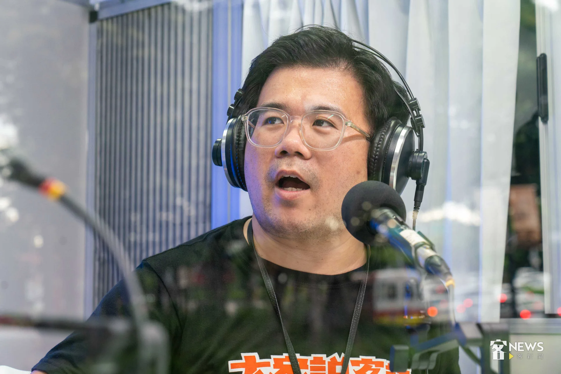 《上班你愛知》節目主持人黃盛源。李台源攝