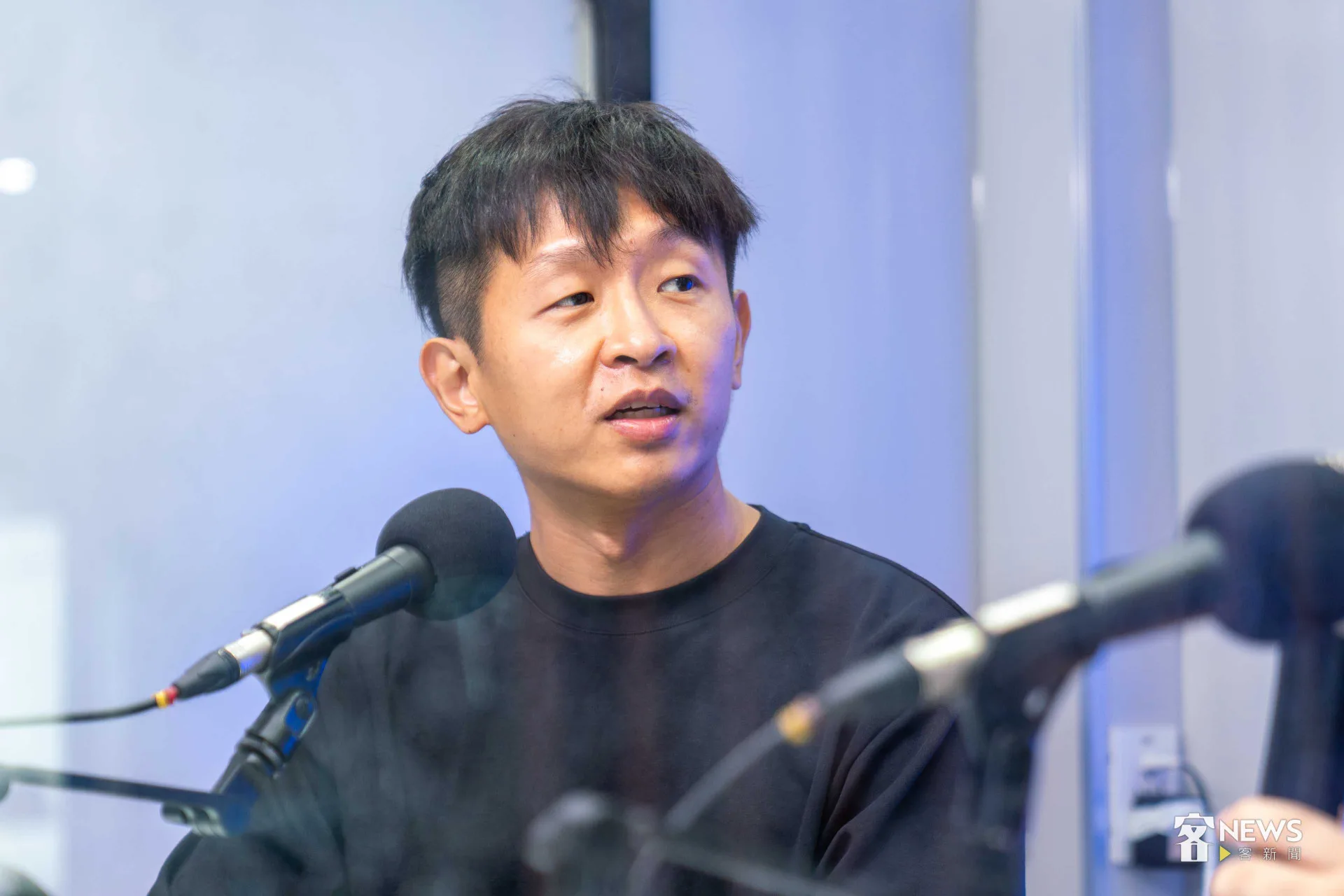 李其霖受訪時認為,客語是自己的母語,沒人傳承就會面臨消失的危機。李台源攝