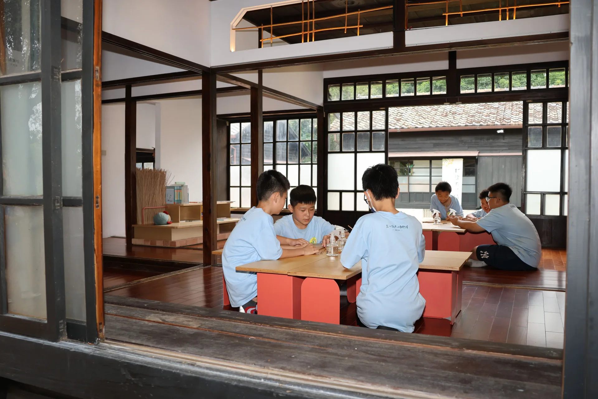 「植藺小舍」作為沉浸式教學場域。苗栗縣政府提供