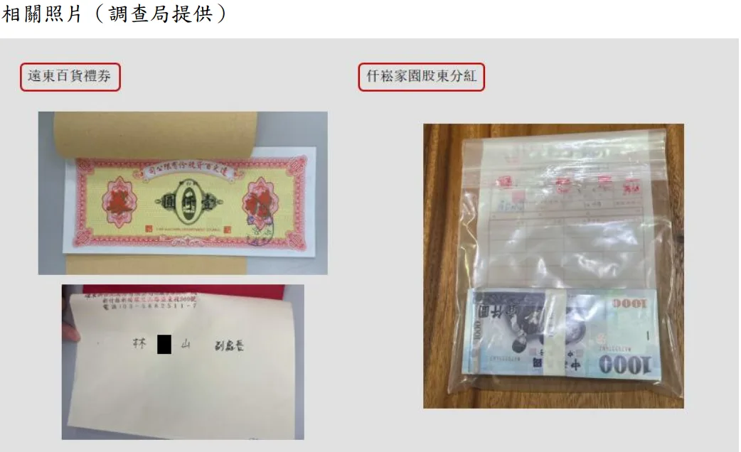 相關照片(調查局)。新竹地方檢察署提供