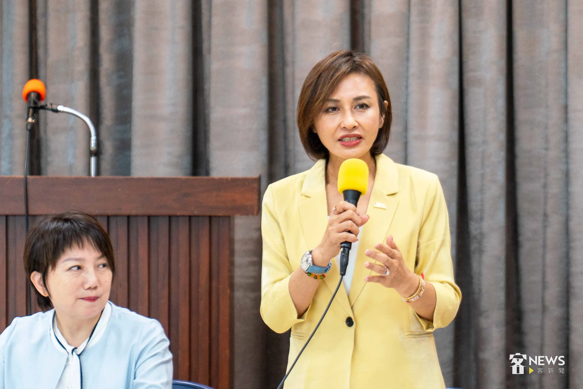 立委邱議瑩說,擒賊先擒王,第一站就要前進花蓮,罷掉傅崑萁。李台源攝