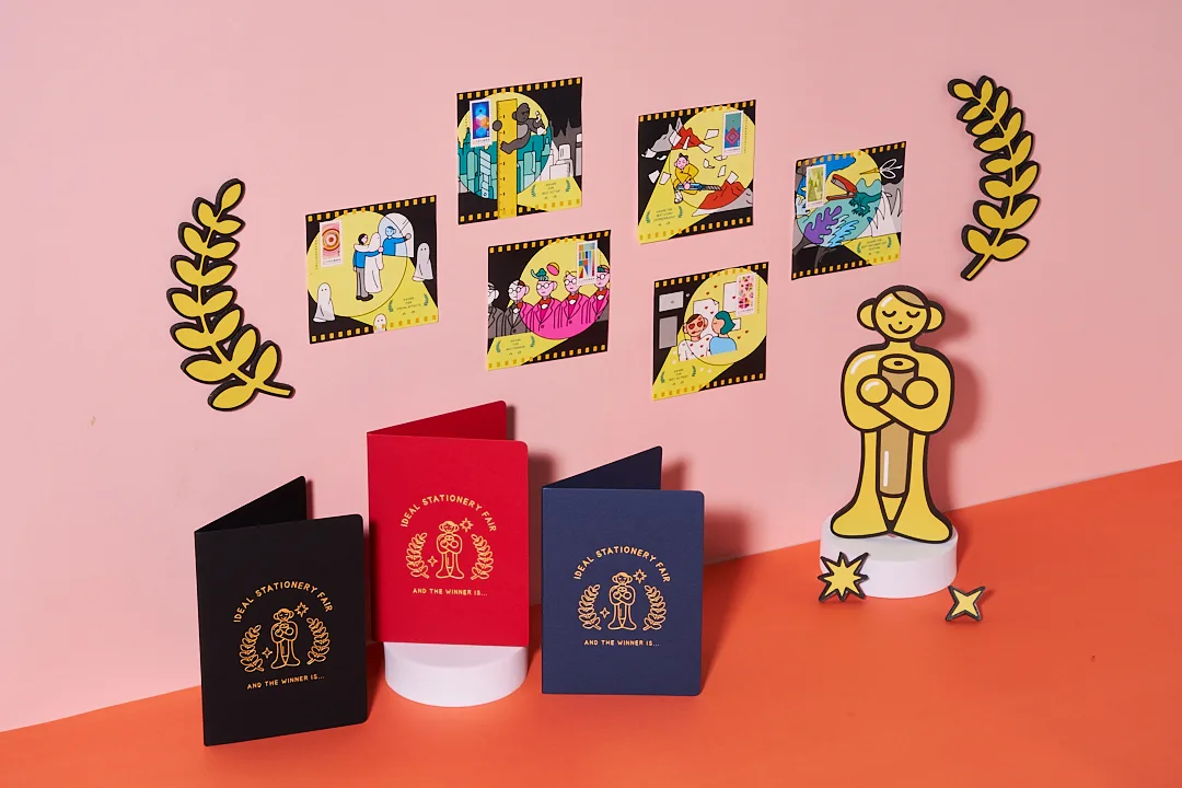 一年一度的大型文具策展「2025理想的文具」，將常見文具化身為電影主角與場景。翻攝自誠品書店 eslite bookstore FB