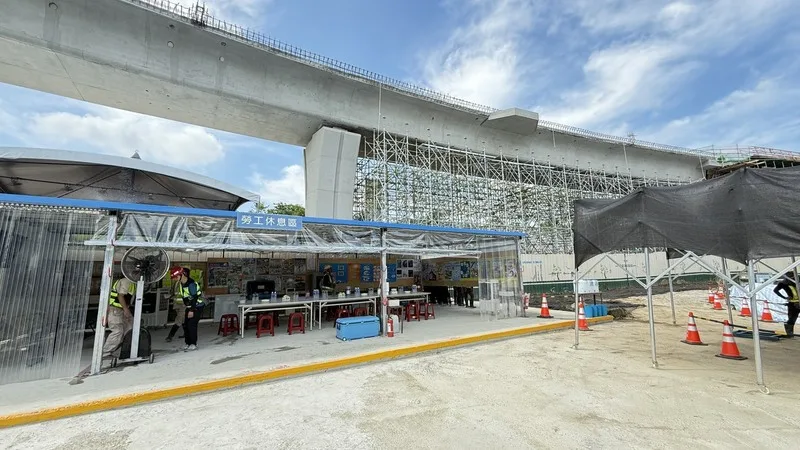 勞動部舉辦高氣溫作業熱危害預防示範觀摩會，盼與事業單位保護勞工免於高溫熱危害職業災害。勞動部提供