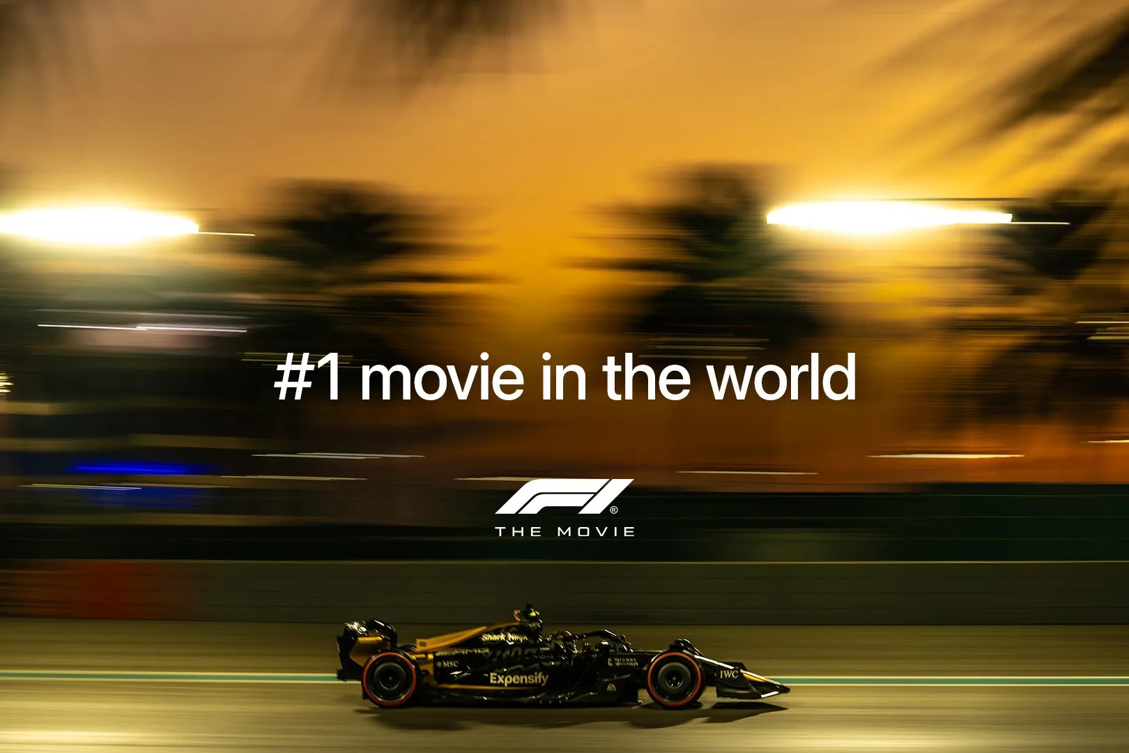 F1電影在台票房破億。翻攝自X/APXgpF1Team