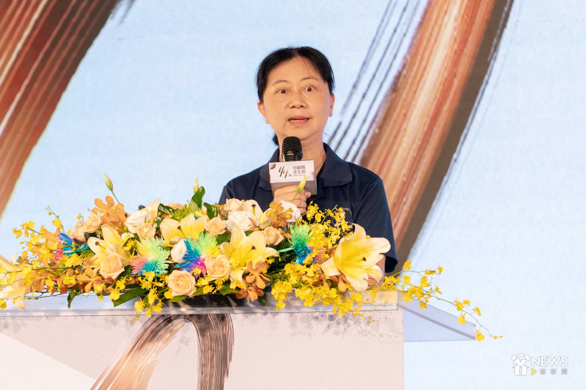 鍾心怡說,傅明光能獲獎,不只是肯定個人,是對默默守護文化資產的傳統匠師一份深深致敬。李台源攝