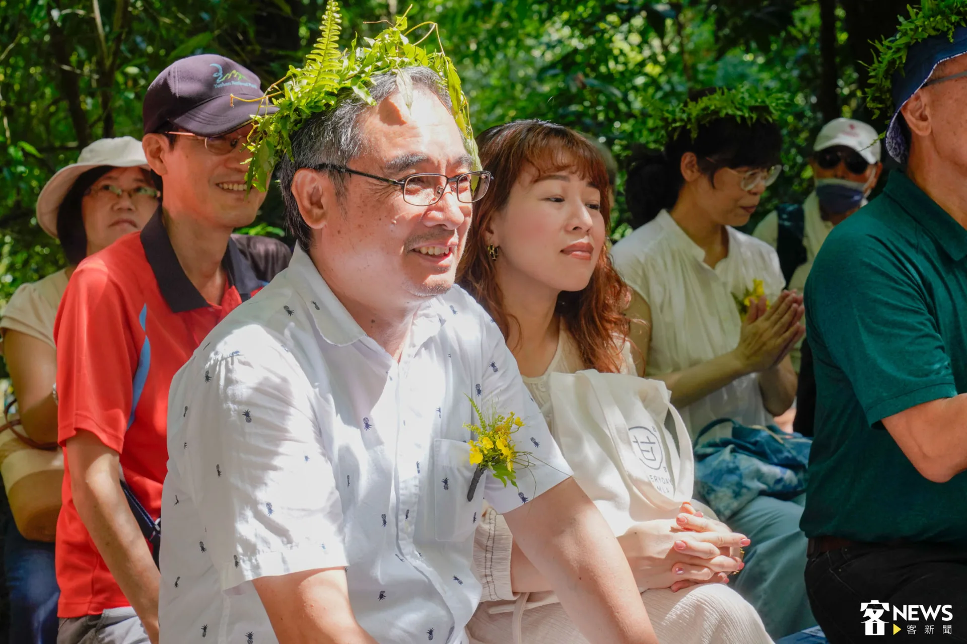 客傳會董事長陳邦畛。朱愷元攝