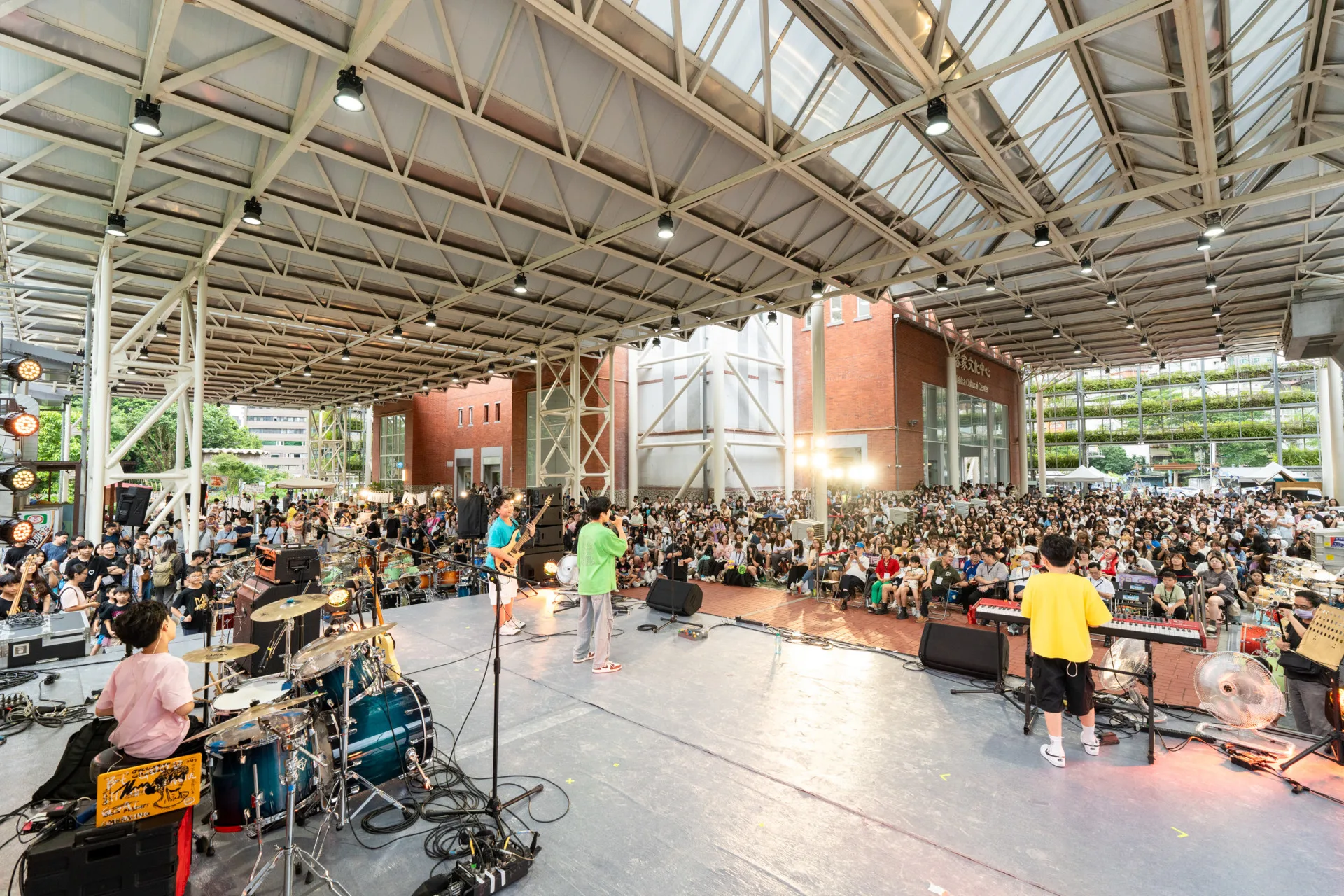 2025野孩子生活節登場,臺北客家公園湧現人潮。台北市客家文化基金會提供