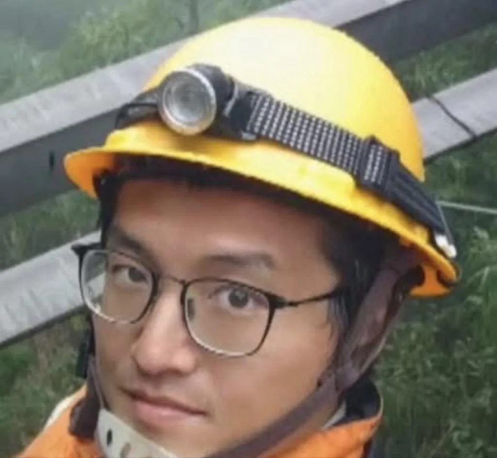 台電員工李元瀚殉職。翻攝畫面