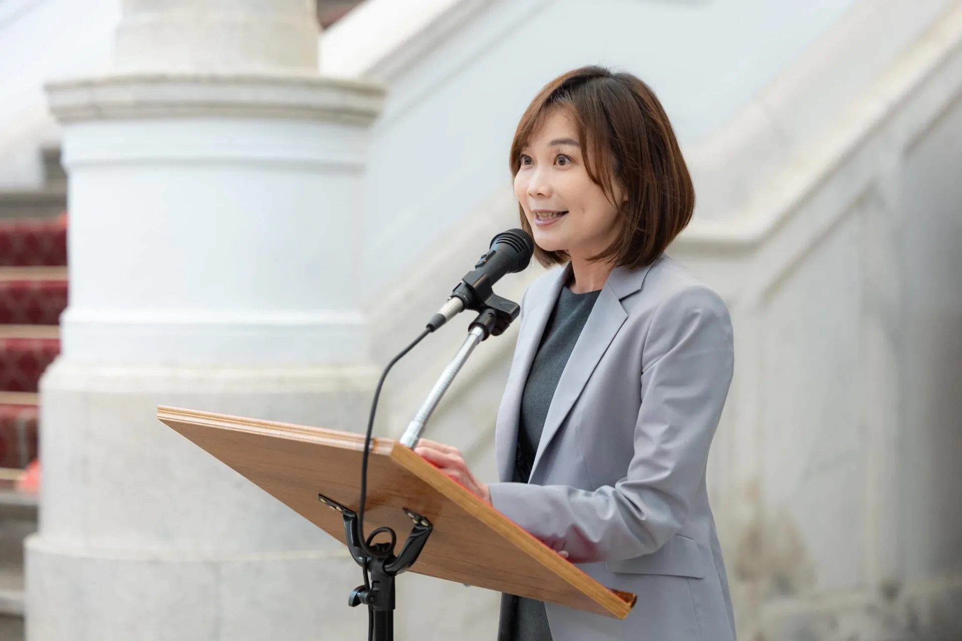 總統府發言人郭雅慧表示，該報導無中生有，惡意造謠。台灣與各民主友方安全部門間之例行交流，早已行之有年，重點在聚焦區域安全議題，無關各國內部事務。翻攝自郭雅慧臉書