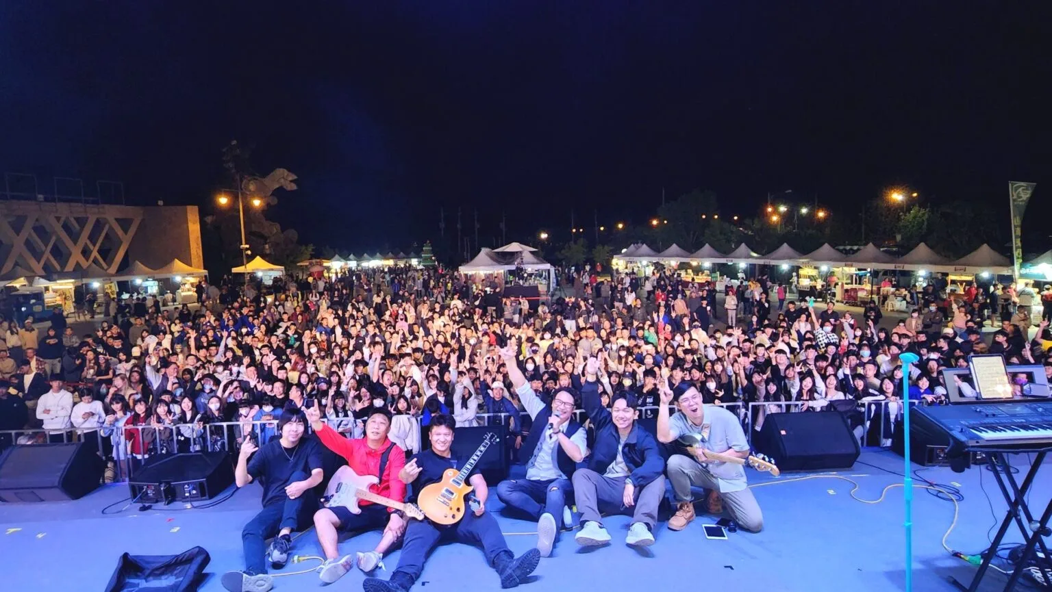 2024南投山谷迴響音樂節吸引近萬人齊聚。南投縣政府文化局提供